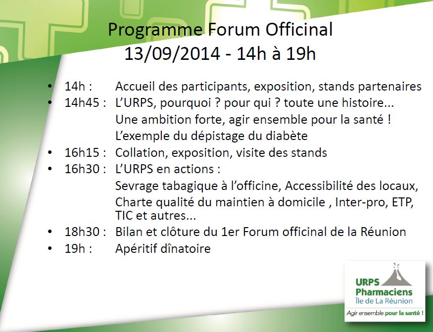 programme forum